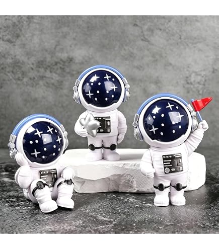 Amazon.co.jp: 宇宙飛行士の置物像 フレンチブルドッグ 犬のフィギュア